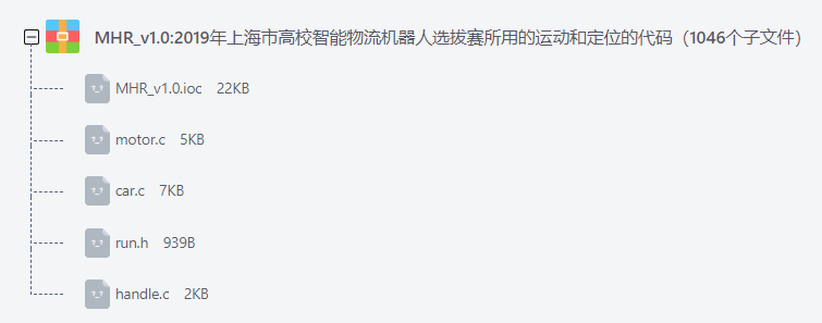 图片[1]-上海市高校智能物流机器人选拔赛所用的运动和定位的代码