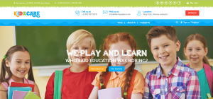 小学教育卡通网站模板-海拥资源库-神级源码资源网