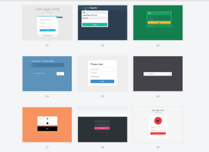 9种用户登录表单模板集合-海拥资源库-神级源码资源网
