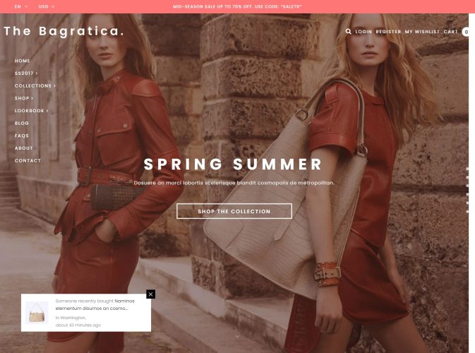 巴格拉蒂卡 - 购物商城主题，【带后台操作文档及用户指南】-海拥资源库-神级源码资源网